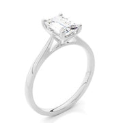 The Emerald Cut Solitaire