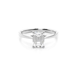 The Emerald Cut Solitaire
